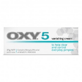 Oxy 5 Vanishing Pimple Medication 25g 