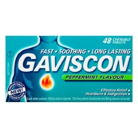Gaviscon Relief Tab Peppermint X 48