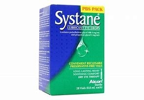 Systane Lubricant Eye Drops 0.8ml X 28 Vials