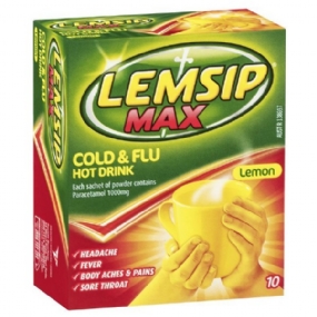 Lemsip Max Cold & Flu Sachets X 10