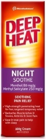 Deep Heat Night Soothe Cream 25% 100g
