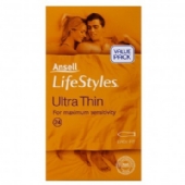Ansell Condoms Lifestyles Ultra Thin X 24