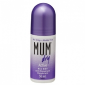 Mum Dry Antiperspirant Roll-On Deodorant Active 50 mL