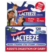 Lacteeze Extra Strength 120 Tablets