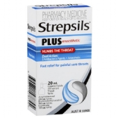 Strepsils Plus Sore Throat Numbing Spray Pain Relief 20ml