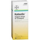 Keto-Diastix Strips X 50 