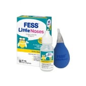 Fess Little Noses Saline Nose Drops +Aspirator 25ml