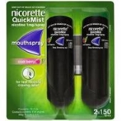 Nicorette QuickMist Mouth Spray Berry Duo 