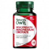 Nature's Own High Strength Magnesium Orotate 60 Capsules