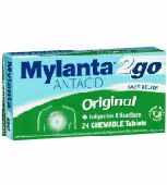 Mylanta 2 Go Antacid Original Tab X 24