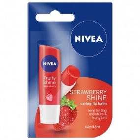 Nivea Lip Care Strawberry Shine 4.8g