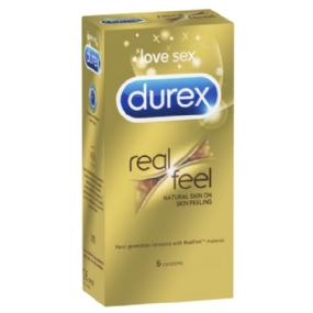 Durex Real Feel Condoms 6 Pack