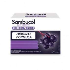 Sambucol Cold & Flu 24 Caps 