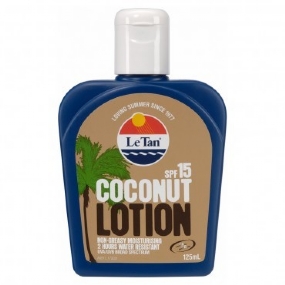 Le Tan Coconut Sunscreen 15+ 125ml