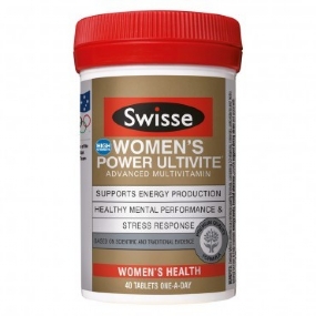 Swisse Women's Ultivite Power Multivitamin 40 Tablets