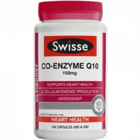 Swisse Ultiboost Co Enzyme Q10 150mg 180 Capsules