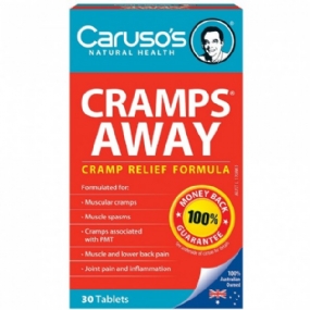 Carusos Cramps Away 30 Tabs
