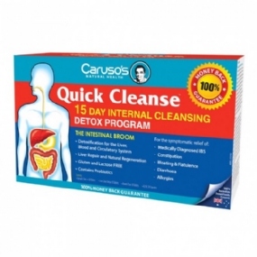 Carosus Quick Cleanse 15 Day Detox Program +Probiotics