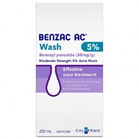 Benzac AC Wash 5% 200mL