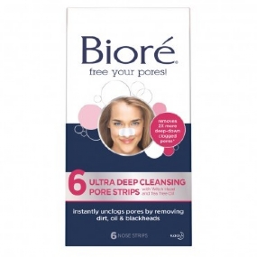 Biore Deep Cleansing Pore Strips Ultra 6pk