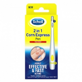 Scholl 2 in 1 Corn Express Pen 1 Pack