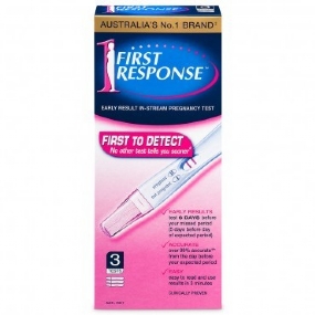 First Response Pregnancy Test In Stream 3 Pack