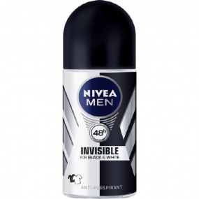Nivea Deodorant Men Black & White Invisible Roll-on 50ml