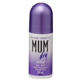 Mum Dry Antiperspirant Roll-On Deodorant Active 50 mL