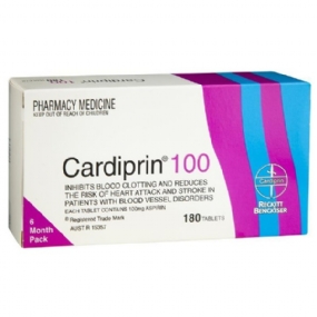 Cardiprin 100mg Tab X 180