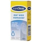 Ear Clear Ear Drops for Ear Wax Removal 12mL