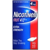 Nicotinell Fruit Chewing Gum 4mg 96 Pieces