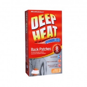 Deep Heat Back Patches 2pk