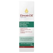 Elmore Oil Natural Pain Relief Cream 100g