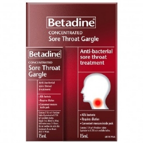 Betadine Sore Throat Gargle (Concentrated) 15ml