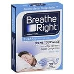 Breathe Right Nasal Strips Clear Large X 30