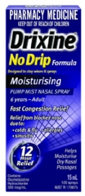 Drixine Moisturising No Drip Nasal Spray 15ml