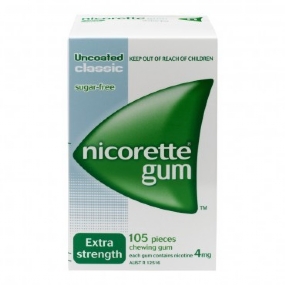 Nicorette Gum Classic 4mg 105