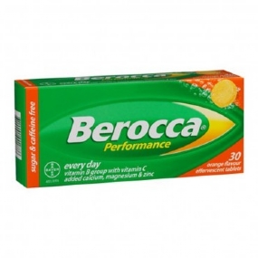 Berocca Performance Orange 30 Effervescent Tablets