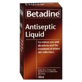 Betadine Antiseptic Liquid 100mL