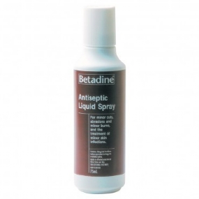 Betadine Antiseptic Liquid 75mL Spray