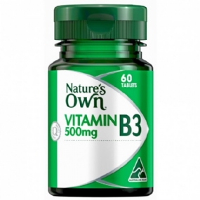 Nature's Own B3 500mg 60 tablets