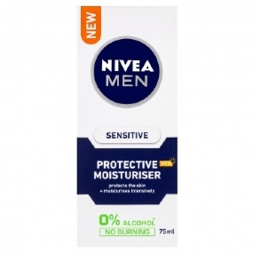 Nivea Sensitive Protective Moisturiser SPF 15+ 75 mL