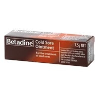 Betadine Cold Sore Ointment 7.5g