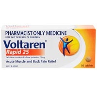Voltaren Rapid 25 30 tablets