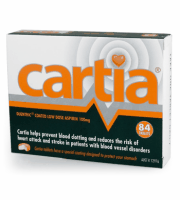 Cartia 100mg aspirin Tab X 84