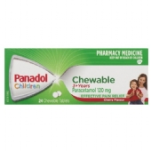 Children's Panadol Chewable Tablets 24