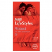Ansell LifeStyles Ribbed 12