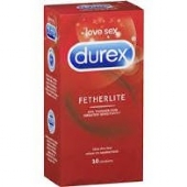 Durex Fetherlite Ultra Thin Feel Condoms Extra Sensitive 10 Pack