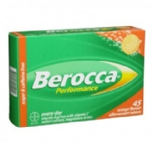 Berocca Performance Orange 45 Effervescent Tablets