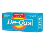 De-Gas Caps 100mg 48 